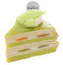 メロンミルクレープ